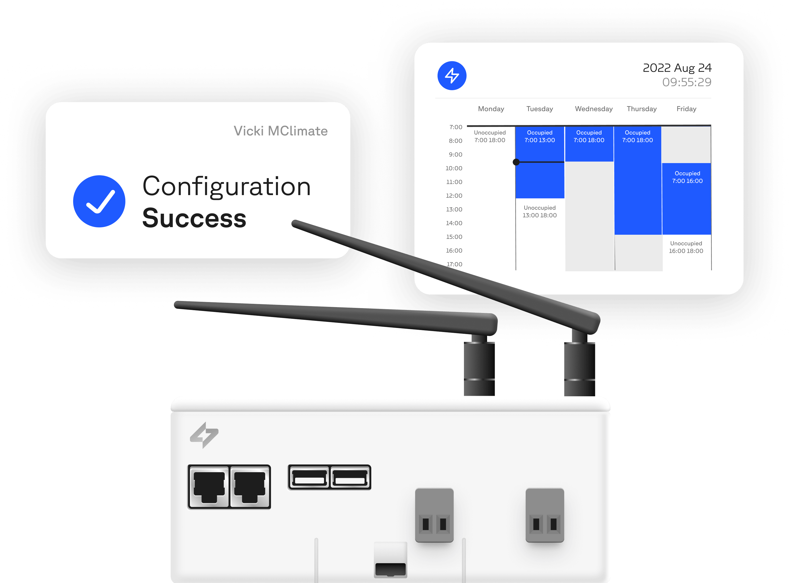 L'automate IoT pour étendre une GTB. 